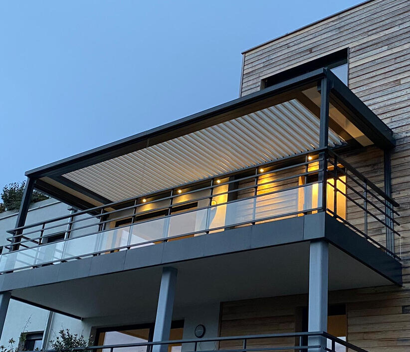 Pergola bioclimatique